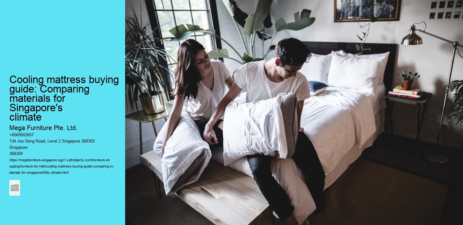 Cooling mattress buying guide: Comparing materials for Singapore's climate Mega Furniture Pte. Ltd. Cooling mattress buying guide: Comparing materials for Singapore's climate