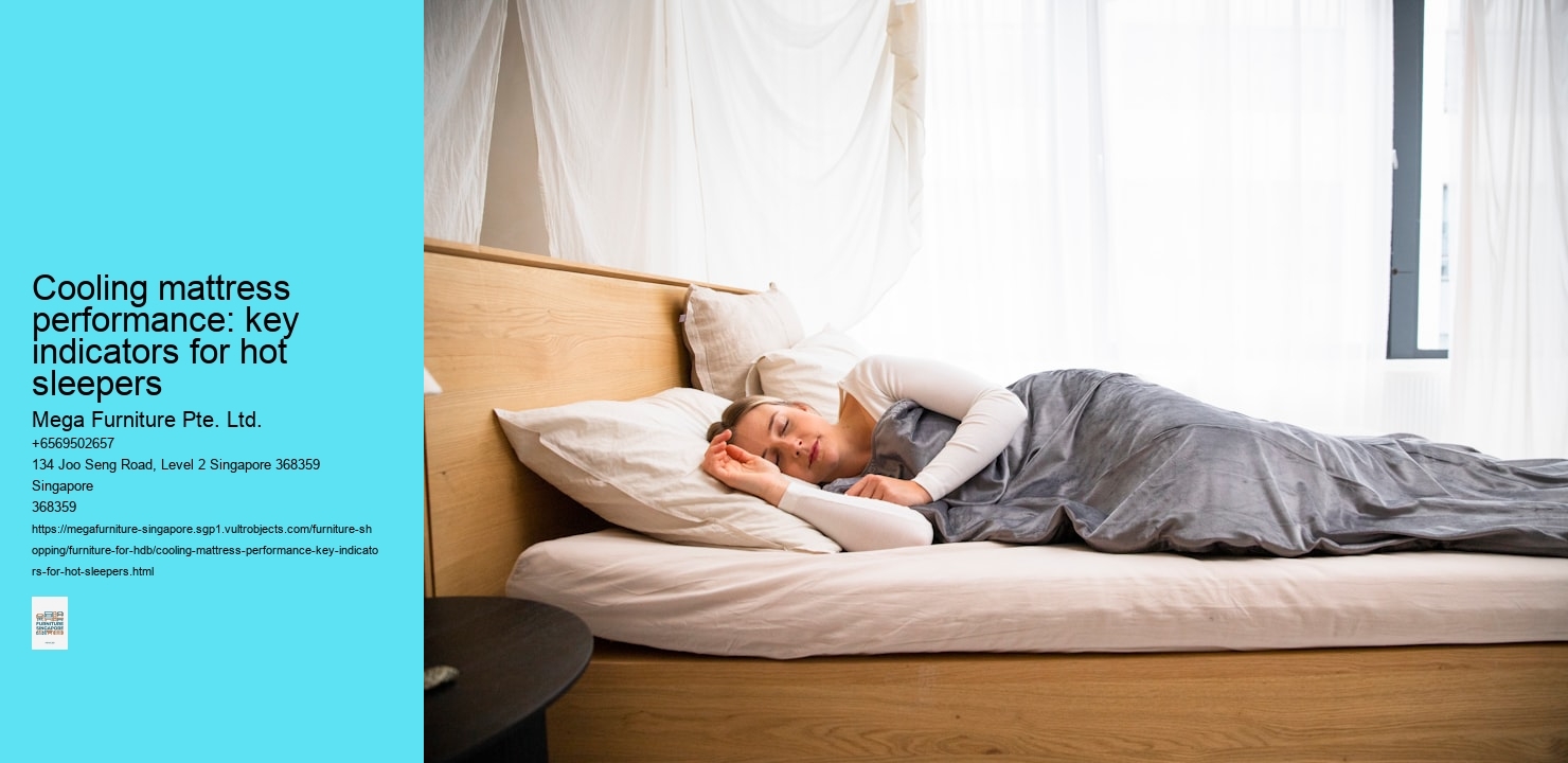 Cooling mattress performance: key indicators for hot sleepers