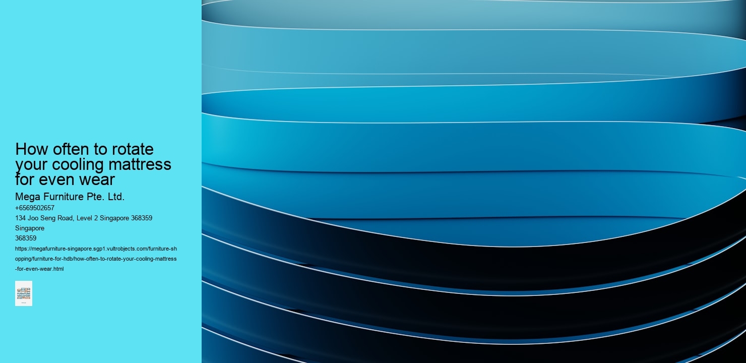 How often to rotate your cooling mattress for even wear