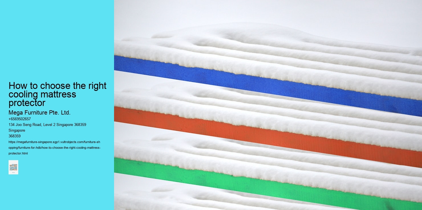 How to choose the right cooling mattress protector