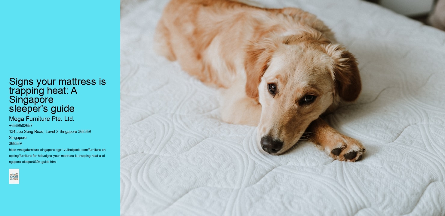 Signs your mattress is trapping heat: A Singapore sleeper's guide