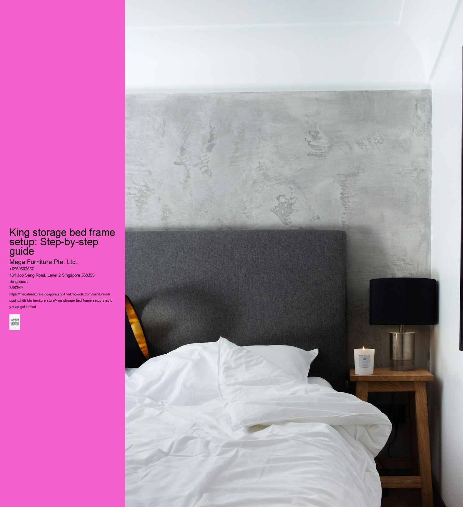 King storage bed frame setup: Step-by-step guide