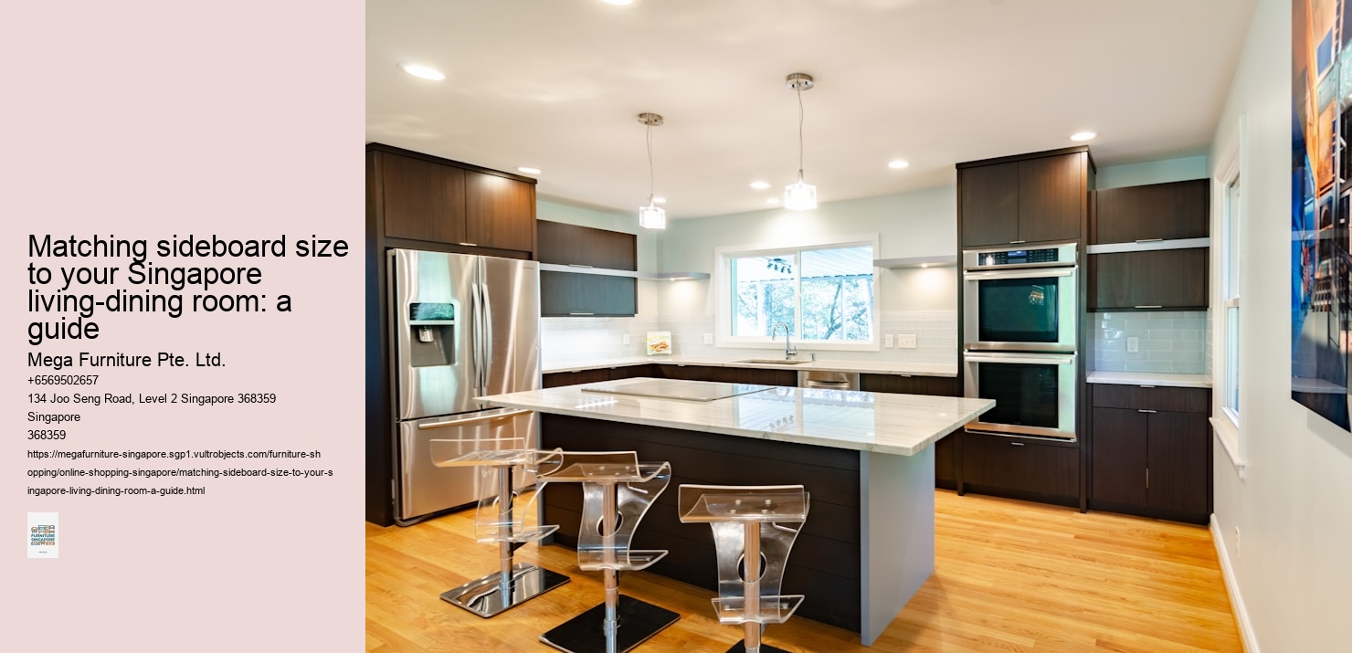 Matching sideboard size to your Singapore living-dining room: a guide