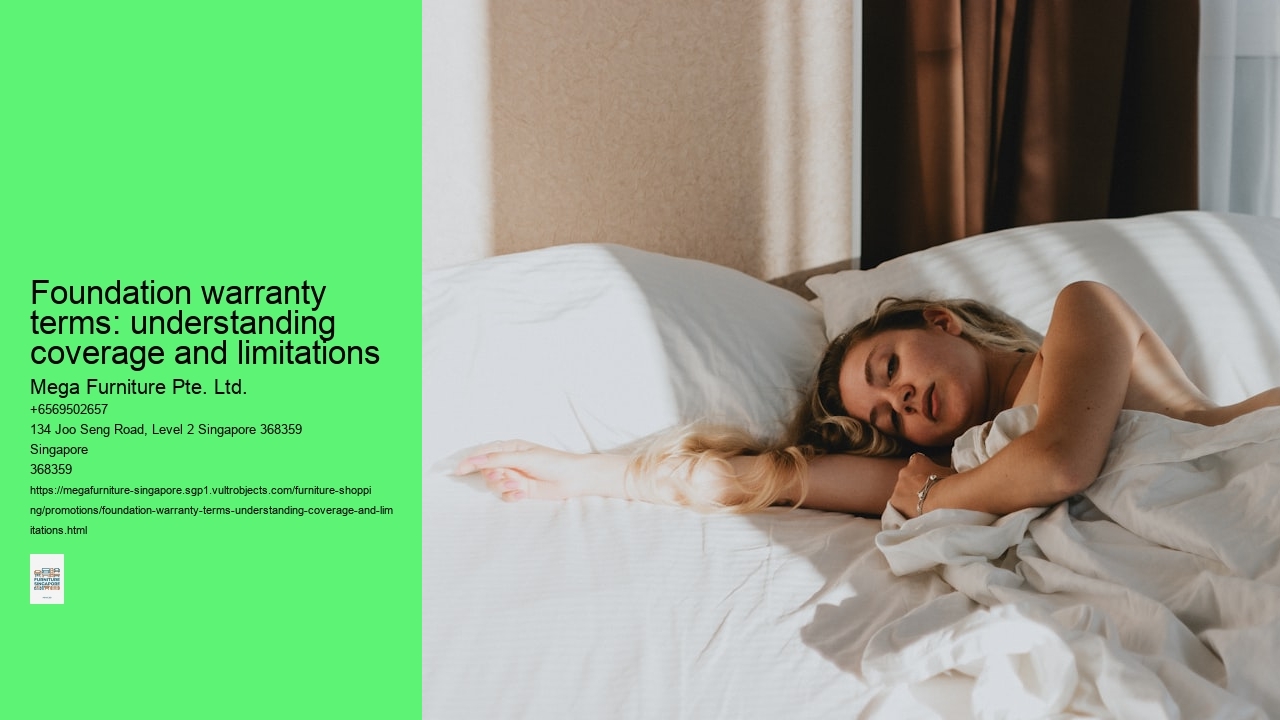 Foundation warranty terms: understanding coverage and limitations