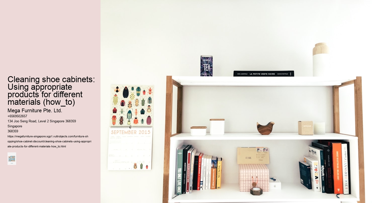 Cleaning shoe cabinets: Using appropriate products for different materials (how_to)