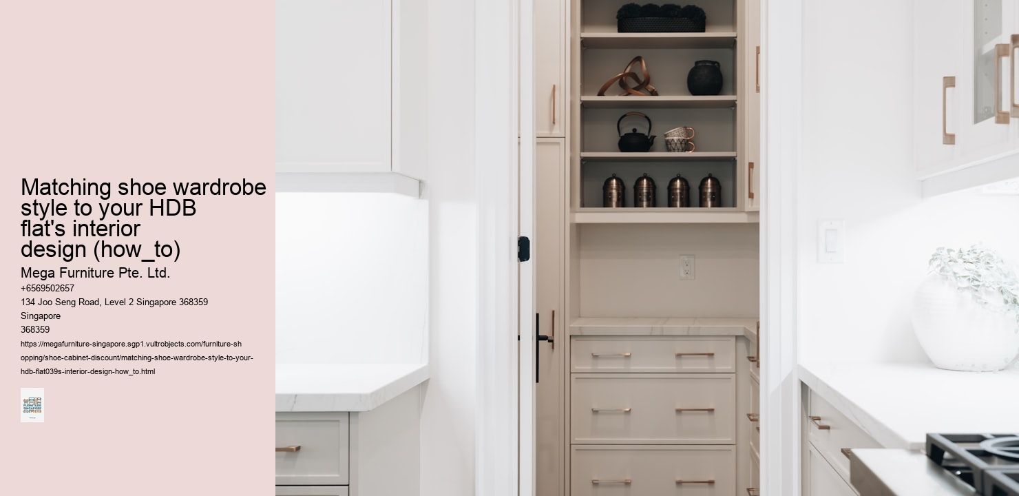 Matching shoe wardrobe style to your HDB flat's interior design (how_to)