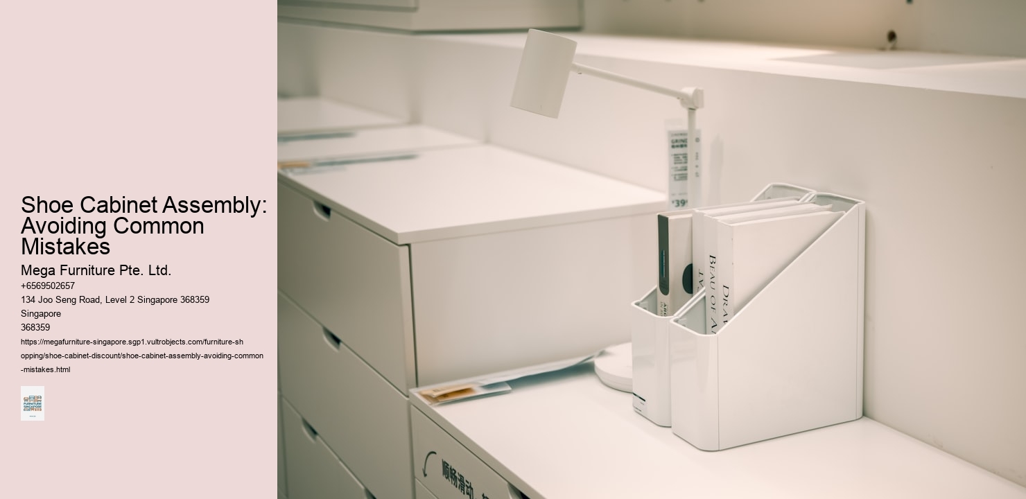 Shoe Cabinet Assembly: Avoiding Common Mistakes