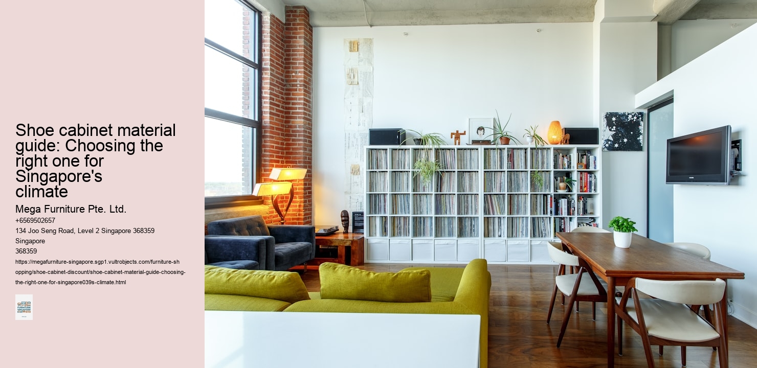 Shoe cabinet material guide: Choosing the right one for Singapore's climate