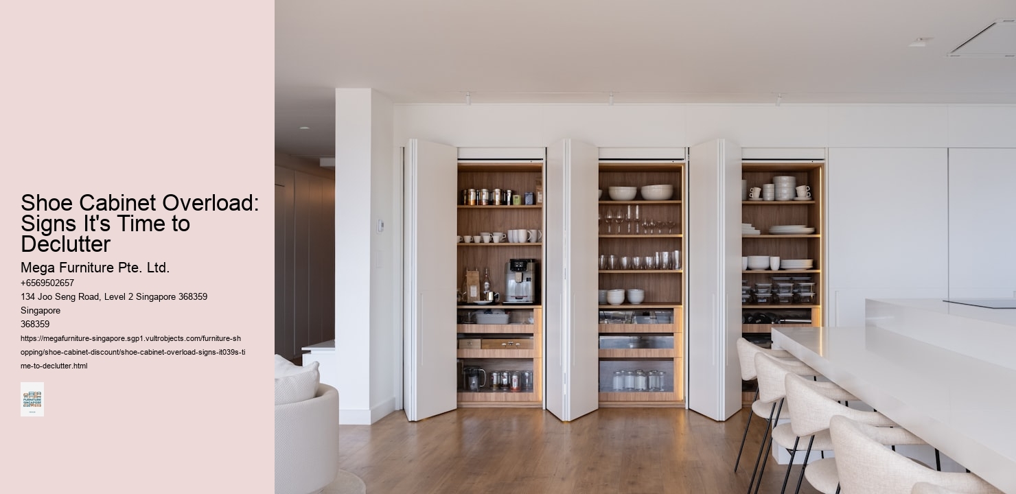 Shoe Cabinet Overload: Signs It's Time to Declutter