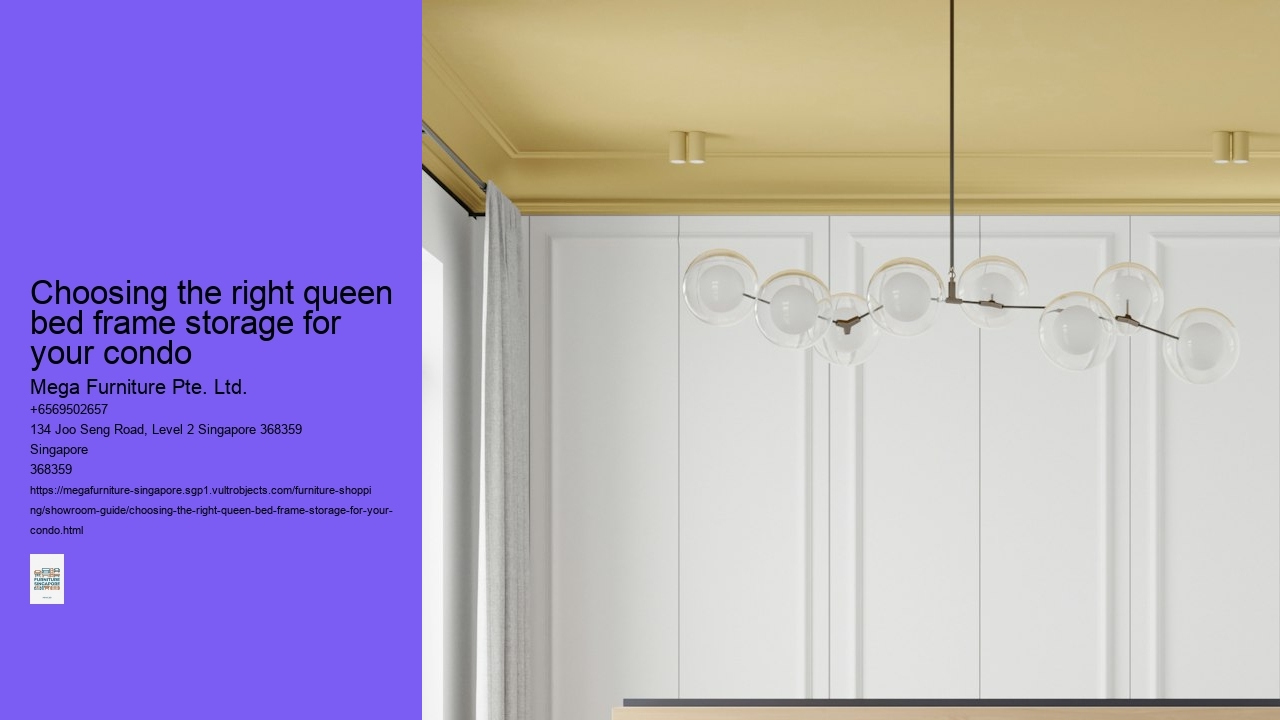 Choosing the right queen bed frame storage for your condo