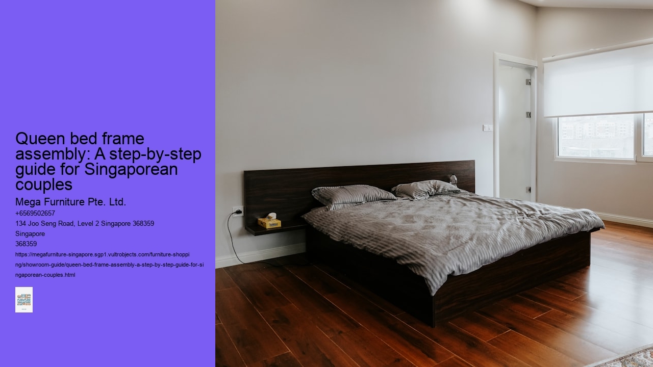 Queen bed frame assembly: A step-by-step guide for Singaporean couples