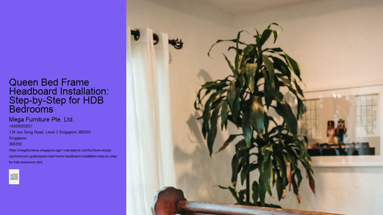 Queen Bed Frame Headboard Installation: Step-by-Step for HDB Bedrooms
