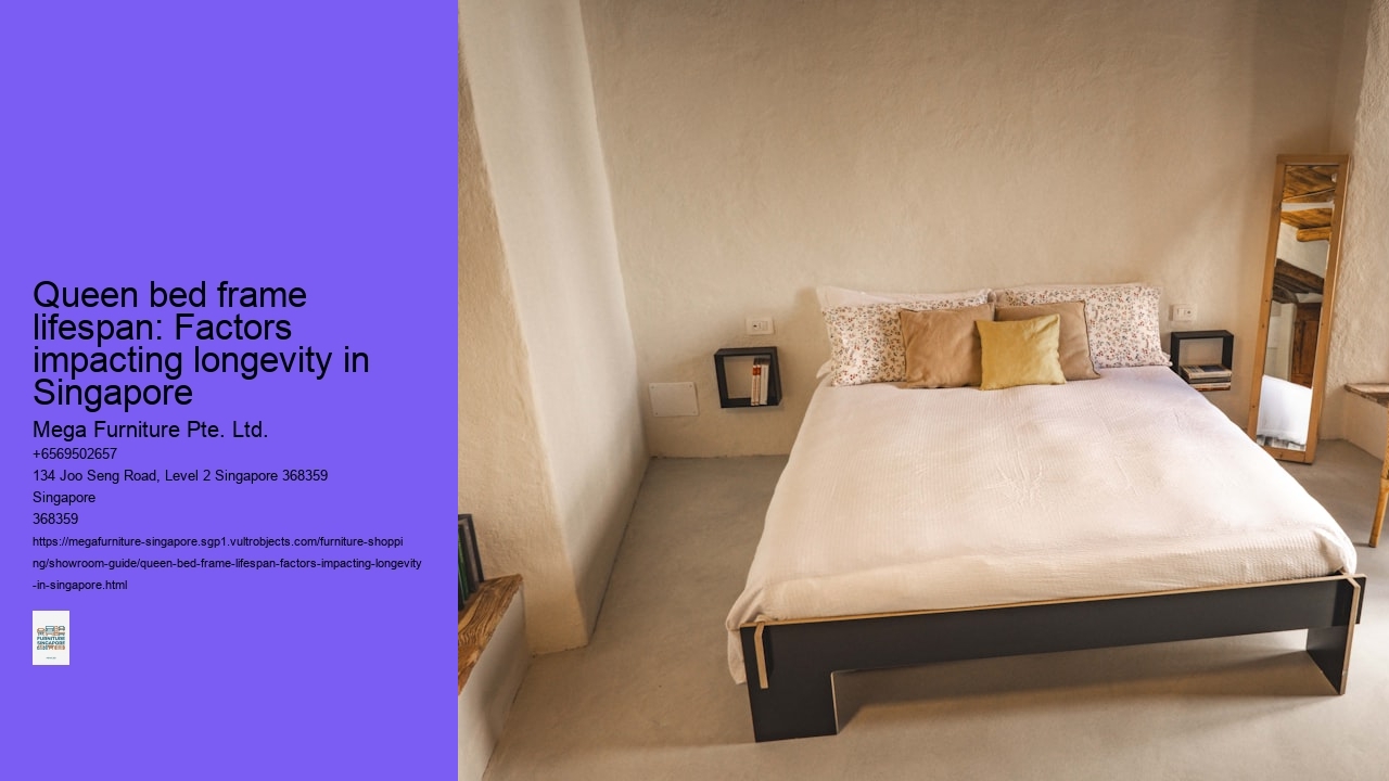 Queen bed frame lifespan: Factors impacting longevity in Singapore