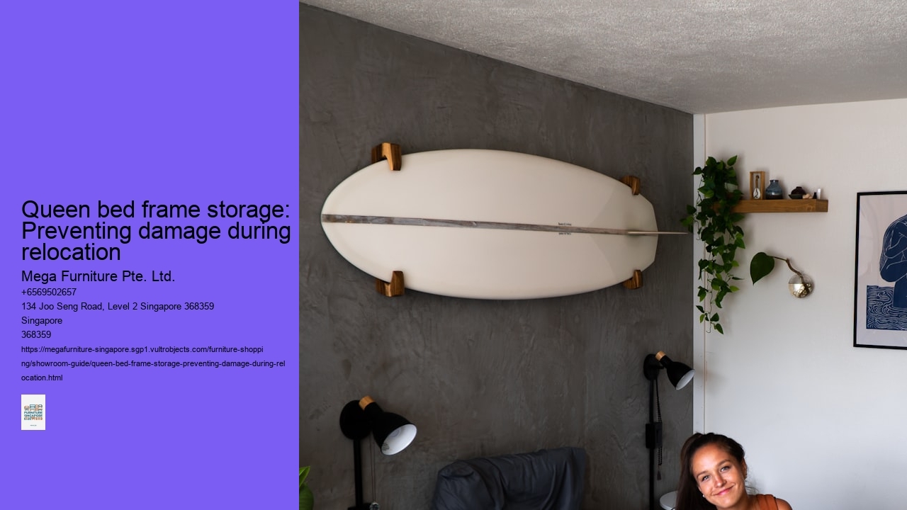 Queen bed frame storage: Preventing damage during relocation