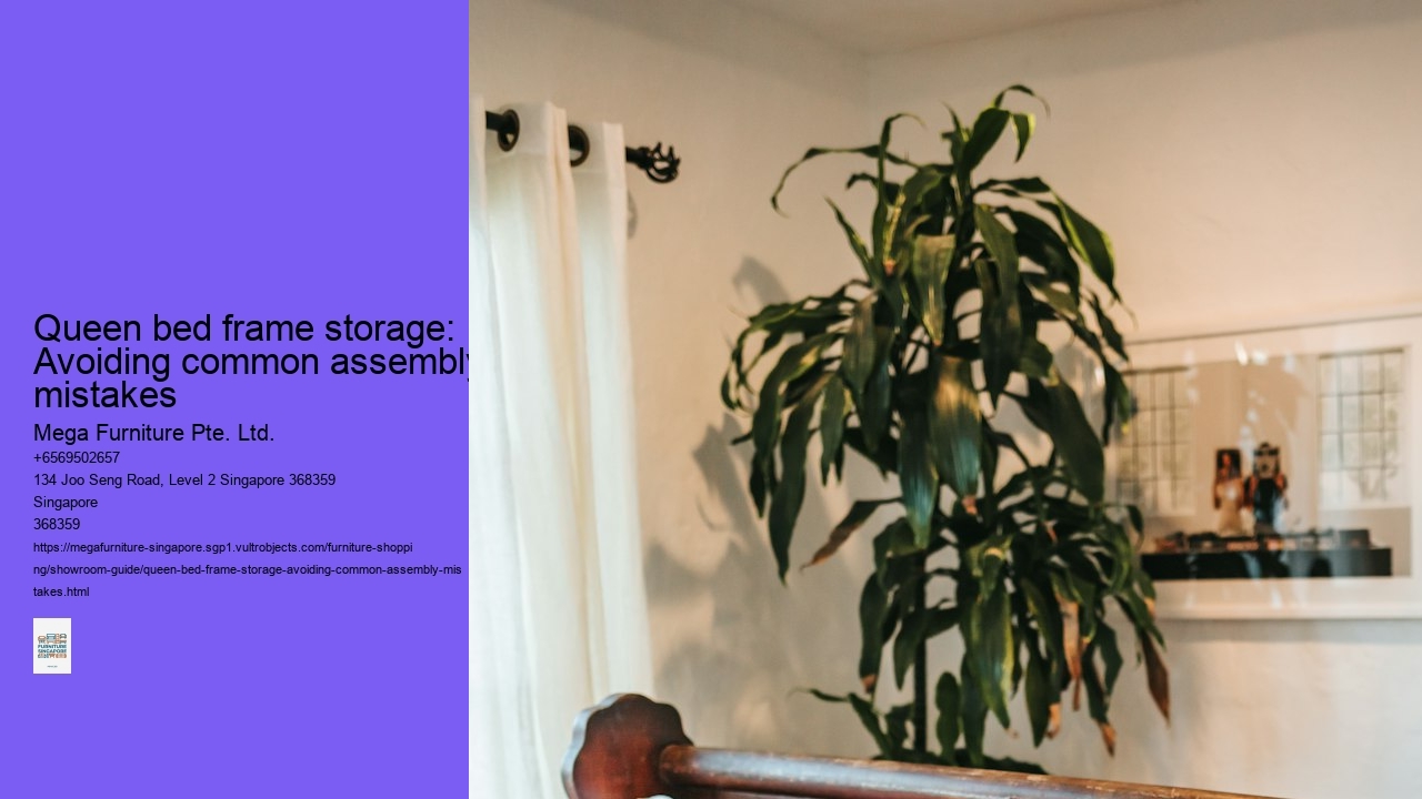 Queen bed frame storage: Avoiding common assembly mistakes